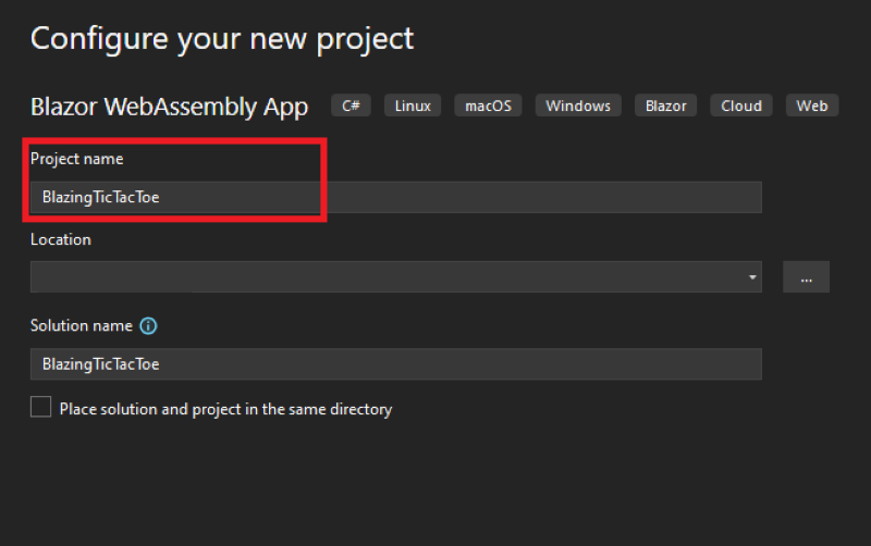 Step-by-Step Guide to develop Tic-Tac-Toe AI with Blazor